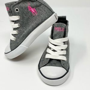 Polo Ralph Lauren high-top sneakers/runners size 7